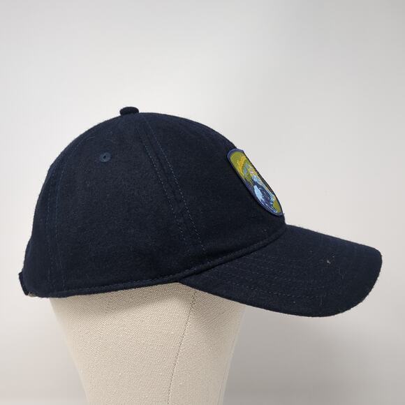 Yellowstone Eddie Bauer Slideback Baseball Cap Blue One Size Adjustable 6 Panel - Picture 5 of 9